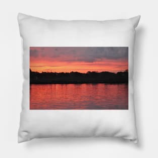 Pink Sunrise Pillow