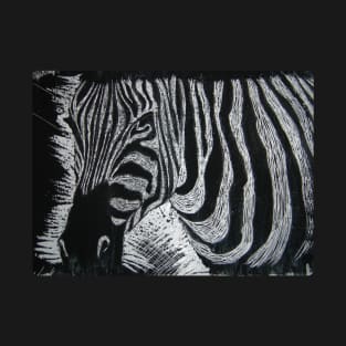 Zebra monochrome print T-Shirt