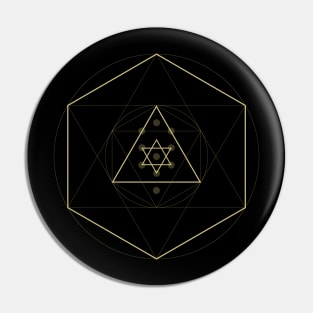 Metatron's Cube Pin