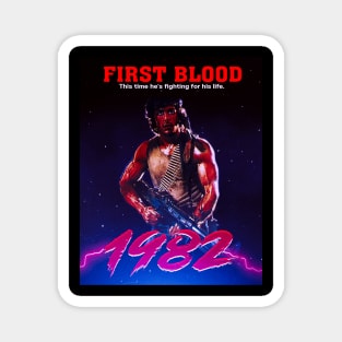 First Blood 1982 Magnet