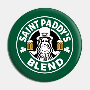 Saint Patrick's Day Irish Blend Gift For Beer Drinkers Pin