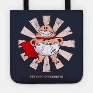 Captain Underpants Retro Japanese Tote