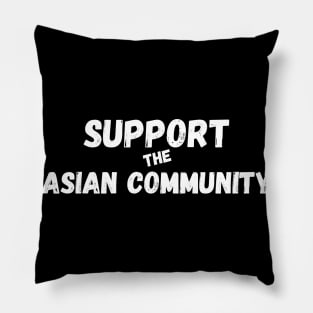 Support the asian community Pillow