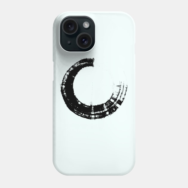 Circle Icon Phone Case by Mzerart