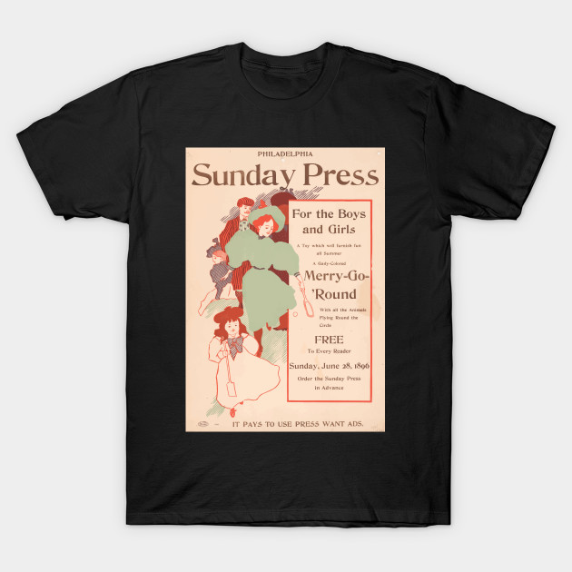 Artist Posters 0146 For The Boys And Girls Merry Go Round Vintage T Shirt Teepublic Au