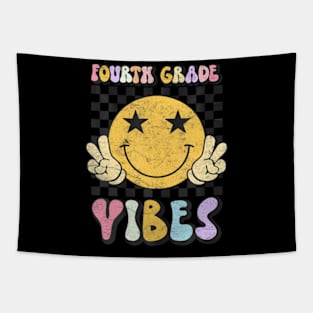 Fourth Grade Vibes 4Th Grade Back To School Teacher Student Tapestry