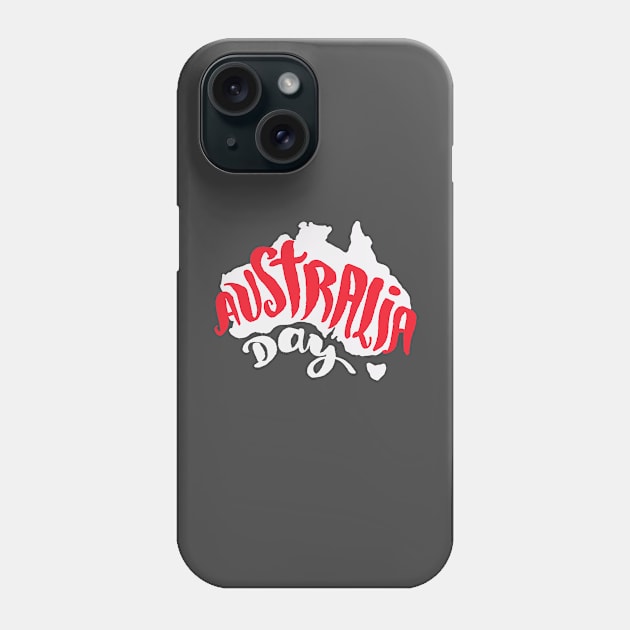 Australia Day Phone Case by Mako Design 