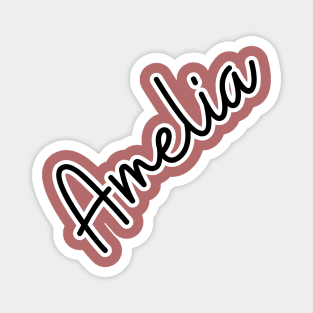 Amelia personalized name Magnet