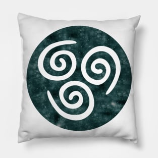 Avatar: The Last Airbender - Air Symbol (Galaxy Design) Pillow