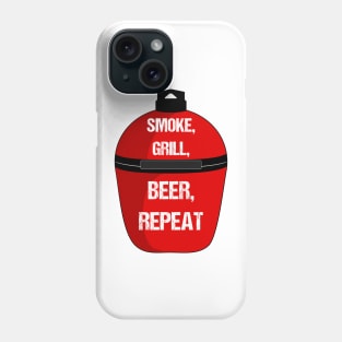 "Smoke, Grill, Beer, Repeat" BBQ Phone Case