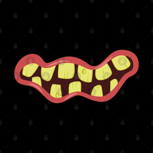 Monster mouth by gold package