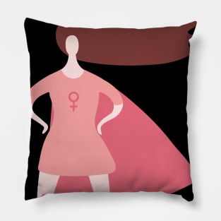 Girl hero Pillow