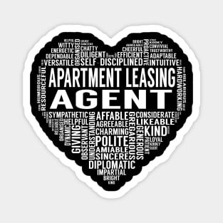 Apartment Leasing Agent Heart Magnet