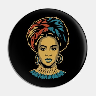 Lauryn Hill art Pin