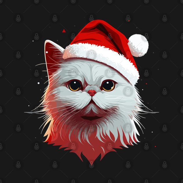 Cute Ugly Christmas Cat Gift Funny Cat Christmas by KsuAnn