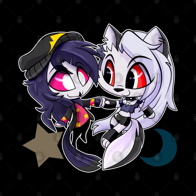 Loona and Octavia Chibi by PaoSnow