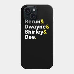 Whats happening names for dark Phone Case