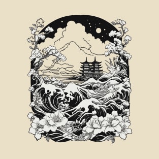 Great Wave city T-Shirt