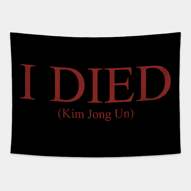 Kim Jong Un Dark Souls parody Tapestry by Hmus