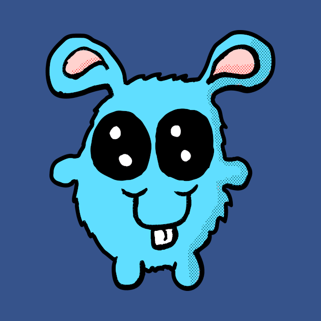 Chibi Blue Bunny by Eric03091978