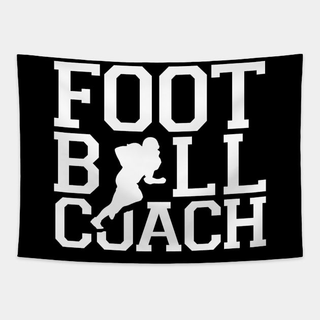 Instructor Coach Trainer American Football Team Tapestry by dr3shirts