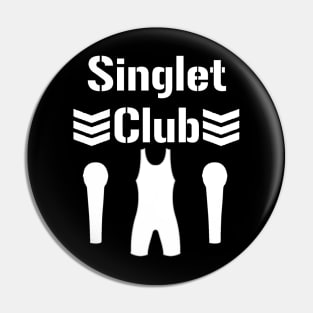 Singlet Club Logo Pin