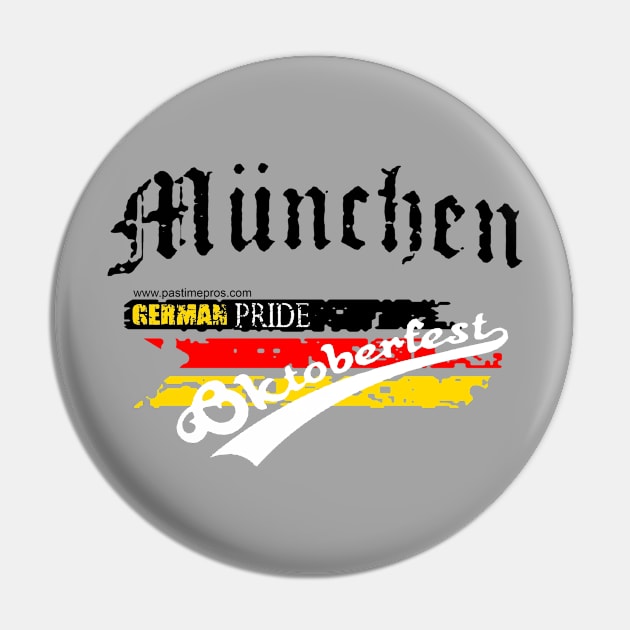 Oktoberfest German Pride Pin by Pastime Pros