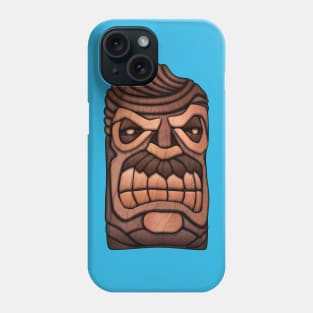 Ron Swanson Tiki Mask Phone Case