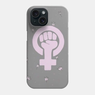 Pretty Pink Feminist Symbol Phone Case