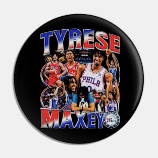 Tyrese Maxey Vintage Bootleg Pin