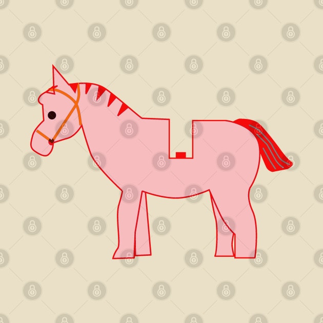 Interpretation of a Minifig Horse by ChilleeW