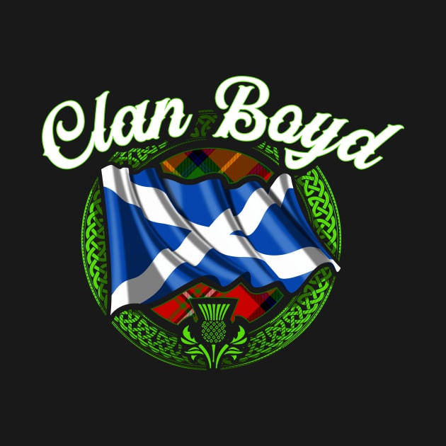 Scottish Flag Clan Boyd by Celtic Folk