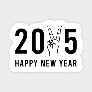 2025 Happy New Year Magnet