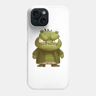 Crocodile Cute Adorable Humorous Illustration Phone Case