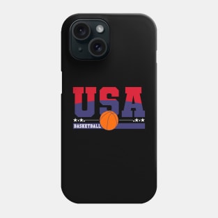 USA Basketball // Logo type // Retro Phone Case