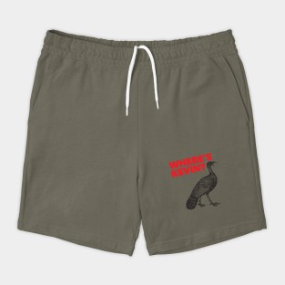 Where's Kevin - Kevin the Turkey Shirt Shorts