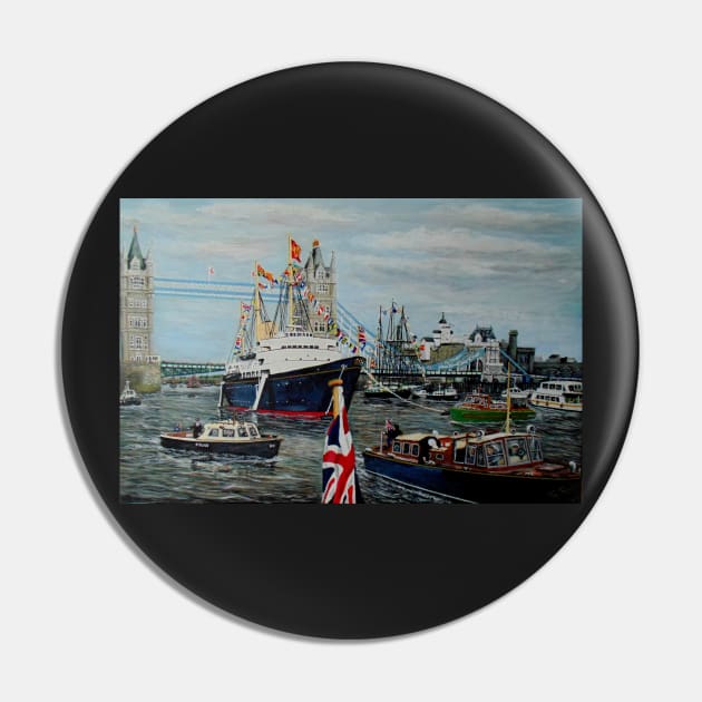 BRITANNIA IN LONDON FOR THE SILVER JUBILEE 1977 Pin by MackenzieTar