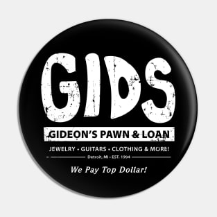 Gideon's Pawn & Loan GIDs Pin