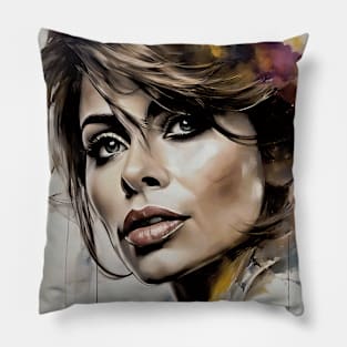 Beauty of Paula Abdul Pillow