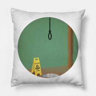 caution! wet death! Pillow