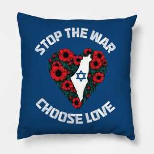 stand for israel - stop the war Pillow