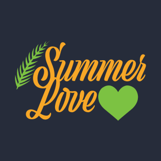 Summer Love Leaf Heart 1 T-Shirt