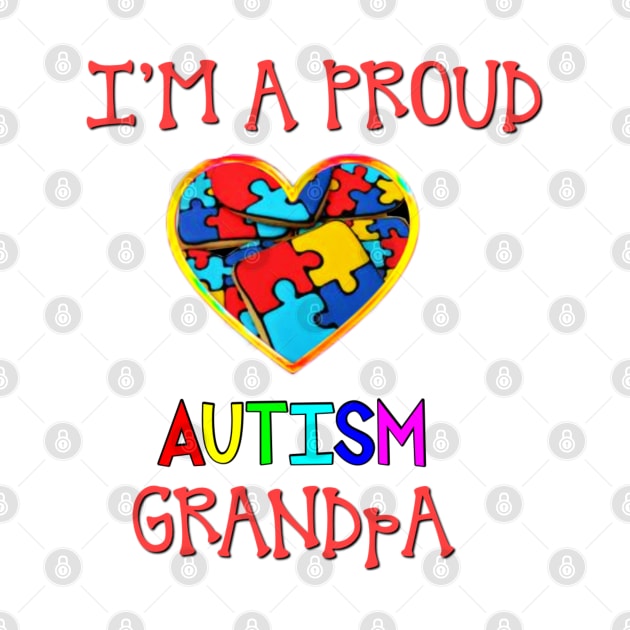 Proud Autism Grandpa by BellaBelle