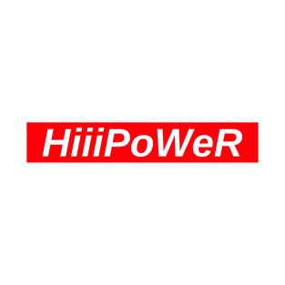 HiiiPoWeR // Red Box Logo T-Shirt