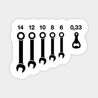 Wrench / wrenches beer bottle opener tools Magnet