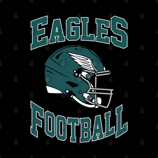 Philadelphia Eagles Football Team by Cemploex_Art