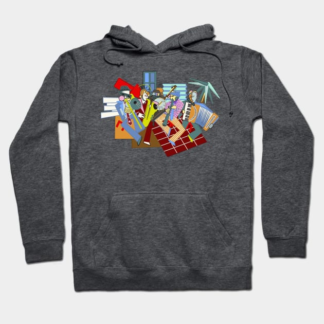 New Orleans Bourbon Street Jazz New Orleans Pullover Hoodie | Redbubble