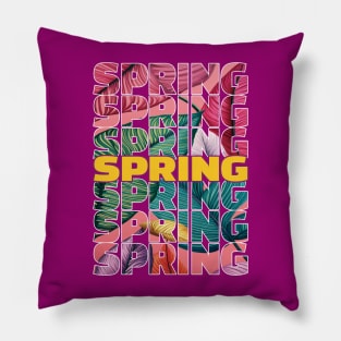 Hello Spring Pillow