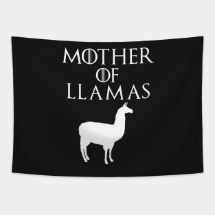 Mother Of   LLama - mother day gift Tapestry