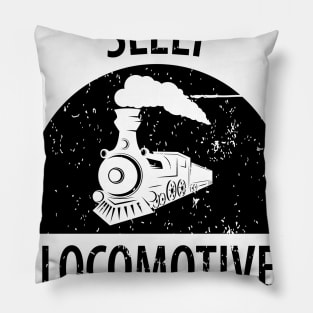 train railwayman trains driver Pillow